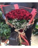 60 Adet Kırmızı Gül