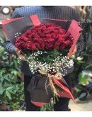 60 Adet Kırmızı Gül