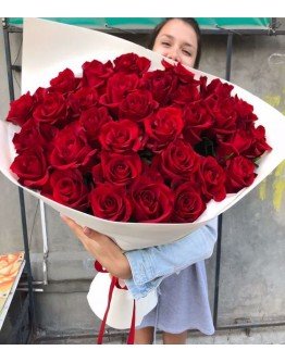 61 Adet Kırmızı Gül