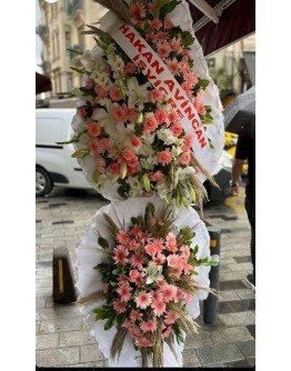 Çift Katlı Ayaklı Sepet