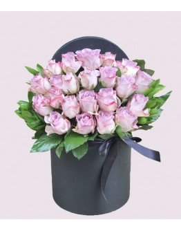 23 Adet Lila Gül Aranjmanı