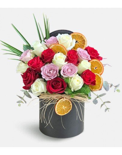 Kutuda Renkli Güller