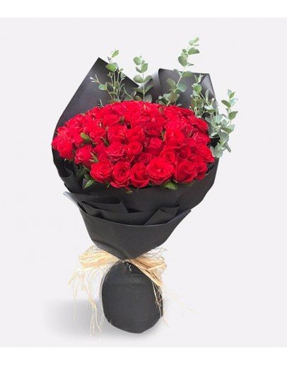 60 Adet Kırmızı Gül
