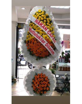 Çift Katlı Ayaklı Sepet