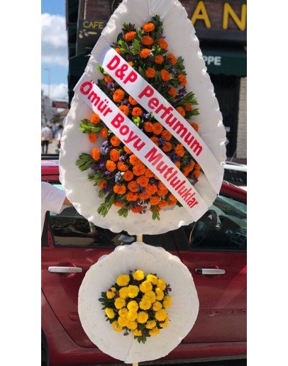 Çift Katlı Ayaklı Sepet