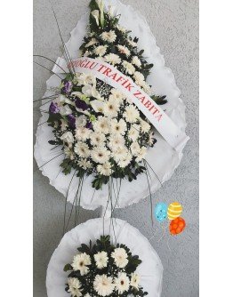 Çift Katlı Ayaklı Sepet