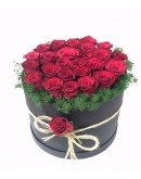 Kutuda 25 Adet Kırmızı Güller