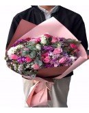 Tatlı Pembe Gül Buketi